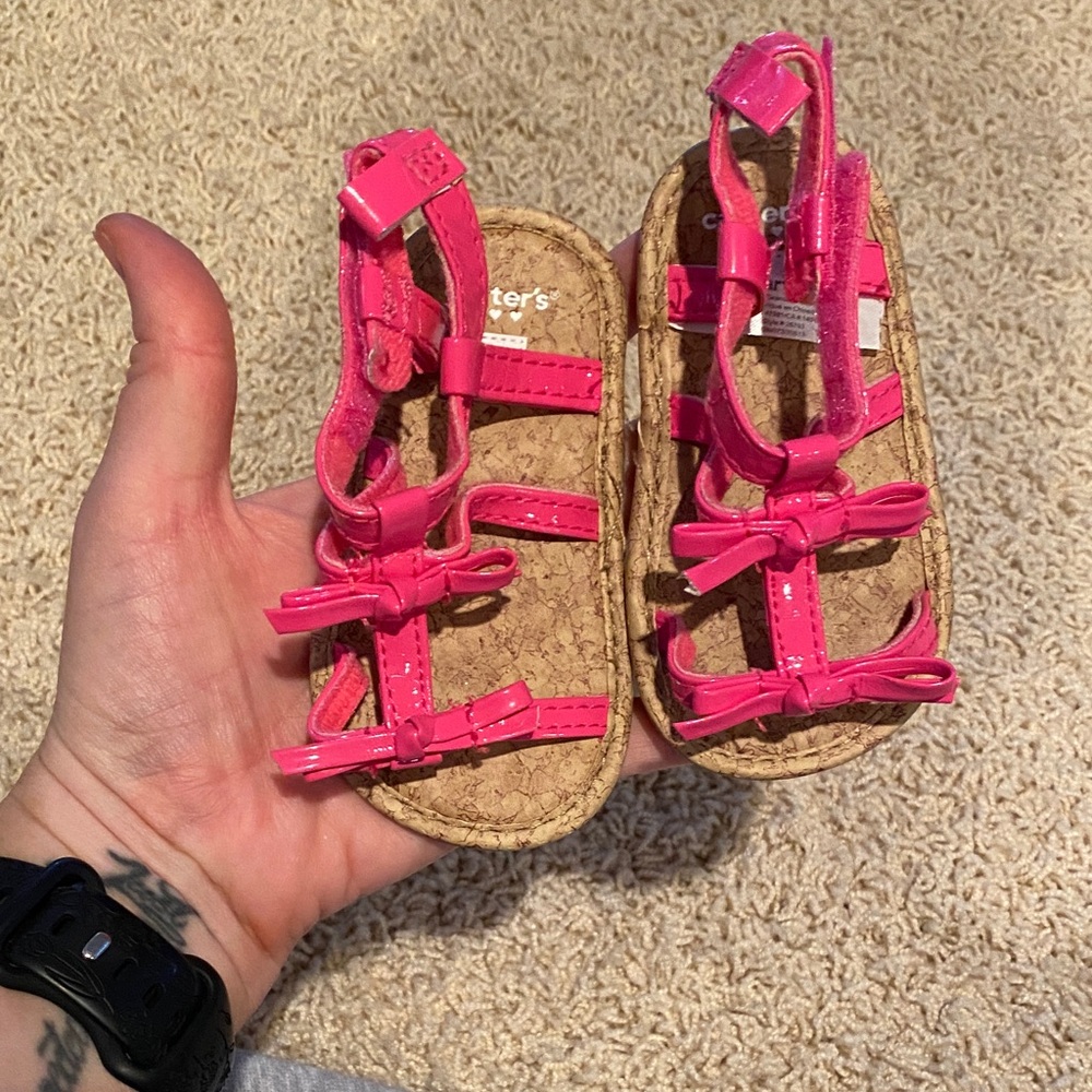 Carter's Vibrant Pink Kids Sandals